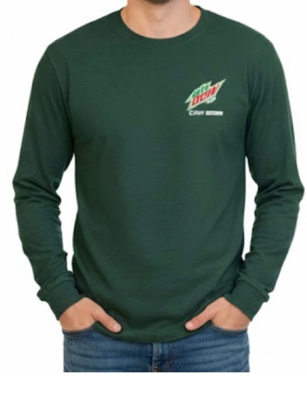 Jerzees Dri-Power Mountain Dew Zero Sugar EAW 2022 Graphic Tee (Size: Large)
